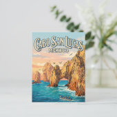 Cabo San Lucas Mexiko Postkarte (Stehend Vorderseite)