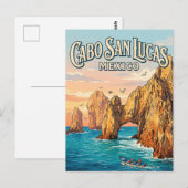 Cabo San Lucas Mexiko Postkarte (Vorne/Hinten)