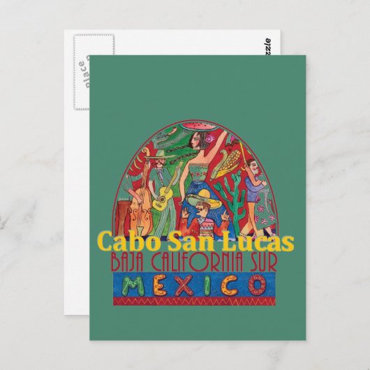 CABO SAN LUCAS Mexiko Postkarte (Vorne/Hinten)