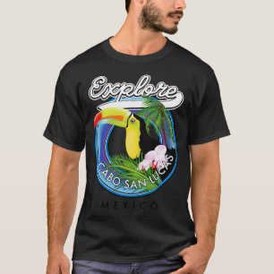 Cabo San Lucas Mexiko Reisepflaster T-Shirt