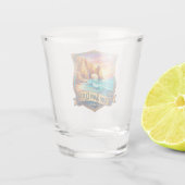 Cabo San Lucas Mexiko Schnapsglas (Rückseite)