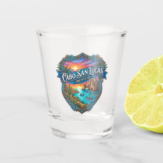 Cabo San Lucas Mexiko Schnapsglas (Vorderseite)