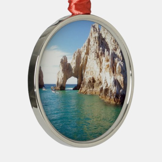 Cabo San Lucas Mexiko Silbernes Ornament (Rechts)