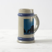 Cabo-San-Lucas Mexiko Stein Bierglas (VorderseiteRechts)