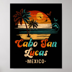 Cabo San Lucas Mexiko Urlaub 2025 Matching Family Poster