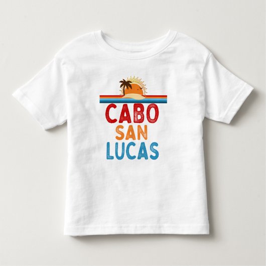 Cabo San Lucas Mexiko Urlaub Kleinkind T-shirt (Vorderseite)