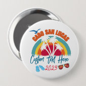 Cabo San Lucas Mexiko Urlaub Personalisierung Button (Vorne & Hinten)