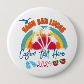 Cabo San Lucas Mexiko Urlaub Personalisierung Button (Vorderseite)