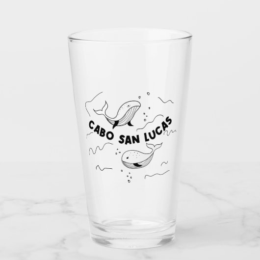 Cabo San Lucas Mexiko Wale Glas (Vorderseite)