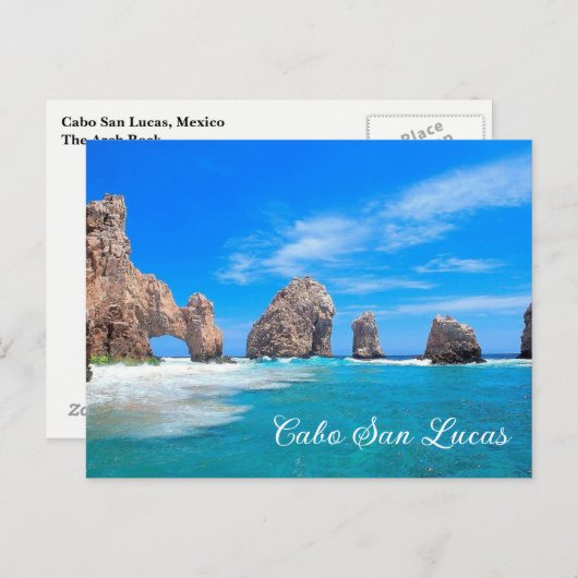 Cabo San Lucas Postcard Postkarte (Vorne/Hinten)