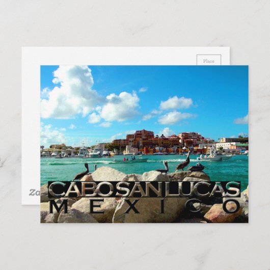 Cabo San Lucas Postkarte (Vorne/Hinten)