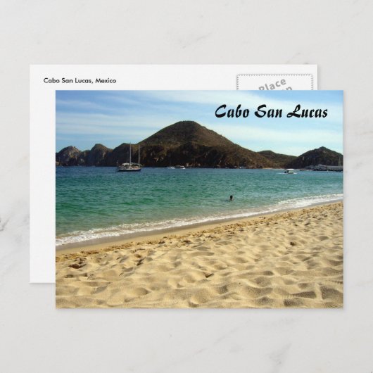 Cabo san lucas postkarte (Vorne/Hinten)