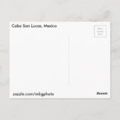 Cabo San Lucas Postkarte (Rückseite)