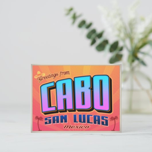 CABO SAN LUCAS POSTKARTE (Stehend Vorderseite)