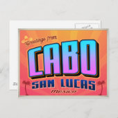 CABO SAN LUCAS POSTKARTE (Vorne/Hinten)