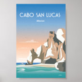 Cabo san lucas Reiseplakat Poster (Vorne)
