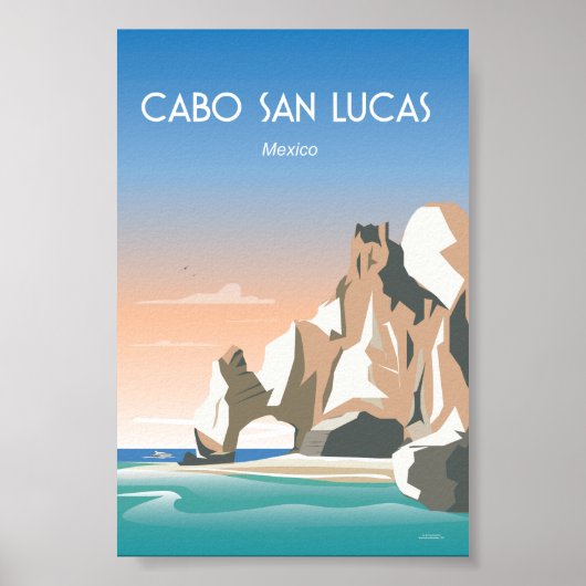 Cabo san lucas Reiseplakat Poster (Vorne)