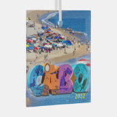 Cabo San Lucas, Square Glass Ornament (Vorderseite Rechts)