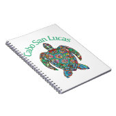 Cabo San Lucas Stammes-Schildkröte Notizblock (Rechte Seite)