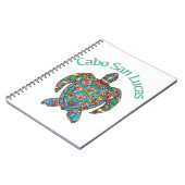 Cabo San Lucas Stammes-Schildkröte Notizblock (Linke Seite)