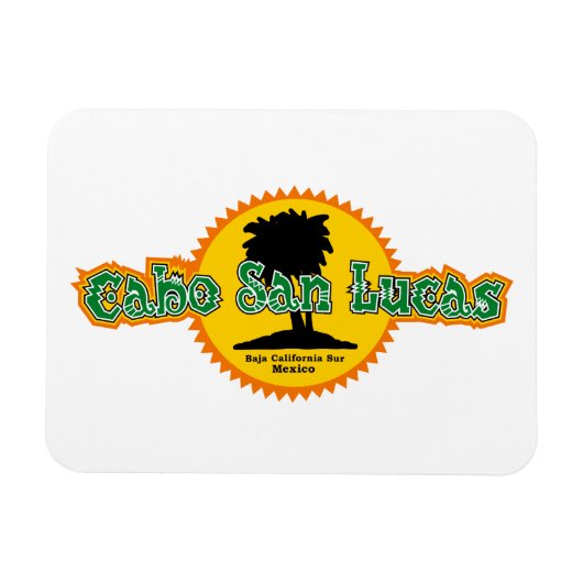 Cabo San Lucas Sun Magnet (Horizontal)