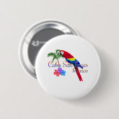 Cabo San Lucas Tropical Beach Button (Vorne & Hinten)