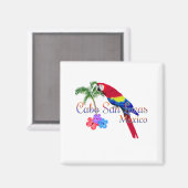 Cabo San Lucas Tropical Beach Magnet (Vorderseite/Rückseite)