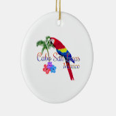 Cabo San Lucas tropischer Strand Keramik Ornament (Rechts)