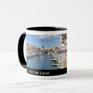 Cabo San Lucas und Medano Beach - Designerkaffee Tasse