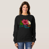 Cabo San Lucas Vacation Mexico Tropical Hibiscus F Sweatshirt (Vorne ganz)