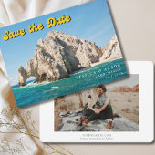 Cabo San Lucas Wedding Mexico Save the Date Einladung