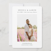 Cabo San Lucas Wedding Mexico Save the Date Einladung (Rückseite)