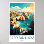 Cabo Sans Lucas Travel Print Wall Art Cabo Sans Lu Poster (Vorne)