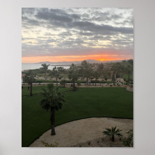 Cabo Sunset Poster (Vorne)