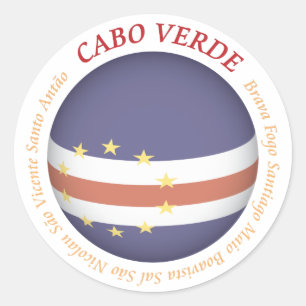 Cabo Verde Aufkleber