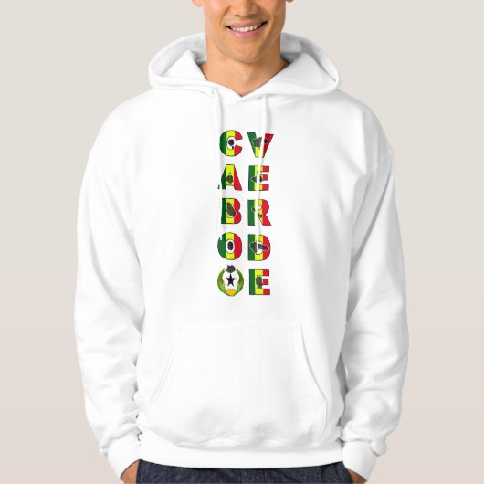 Cabo Verde Colors Hoodie (Vorderseite)