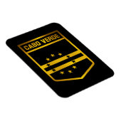 Cabo Verde Emblem Magnet (Rechte Seite)