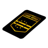 Cabo Verde Emblem Magnet (Linke Seite)