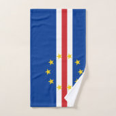 Cabo Verde Flag Handtuch (Handtuch)