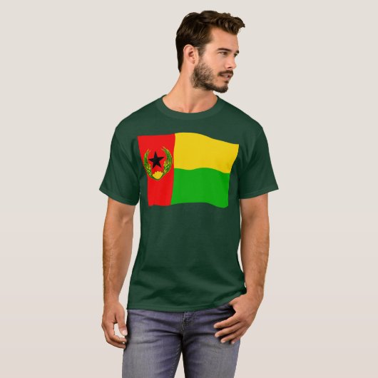 Cabo Verde Historic Flag Wave T-Shirt (Vorne ganz)