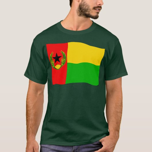 Cabo Verde Historic Flag Wave T-Shirt (Vorderseite)