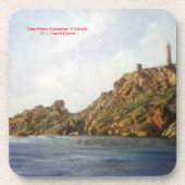 Cabo Vilano (Camariñas. A Coruña) Getränkeuntersetzer (Vorderseite)