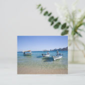 Cabo Water Taxis Postkarte (Stehend Vorderseite)