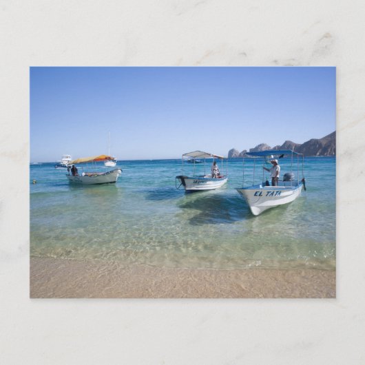 Cabo Water Taxis Postkarte (Vorderseite)