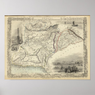 Cabool, das Punjab und Beloochistan Poster