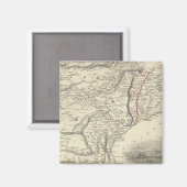 Cabool, Punjab und Belochistan Magnet (Vorderseite/Rückseite)