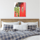 Caboose Adirondack Zuglandschaft Leinwanddruck (Insitu (Schlafzimmer))