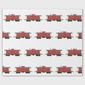 Caboose Geschenkpapier (Flach)