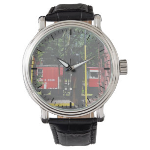 Caboose in der Ferne Armbanduhr