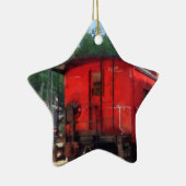 Caboose Keramik Ornament (Rechts)